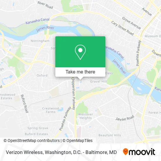 Verizon Wireless map