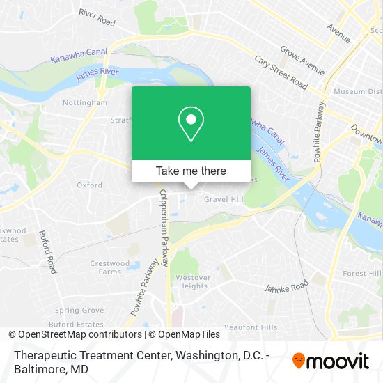 Mapa de Therapeutic Treatment Center