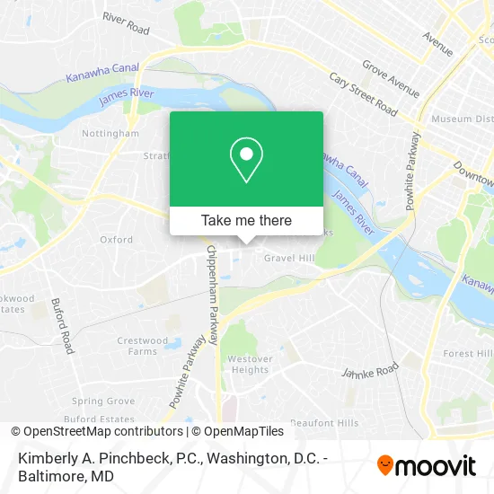 Kimberly A. Pinchbeck, P.C. map
