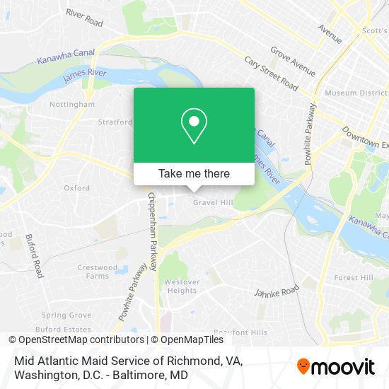 Mid Atlantic Maid Service of Richmond, VA map