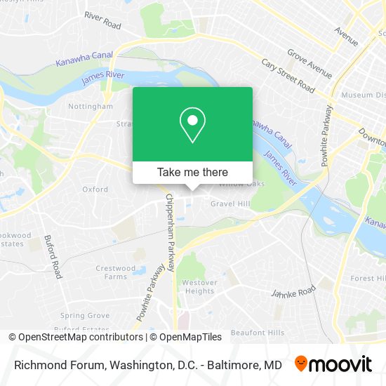 Mapa de Richmond Forum