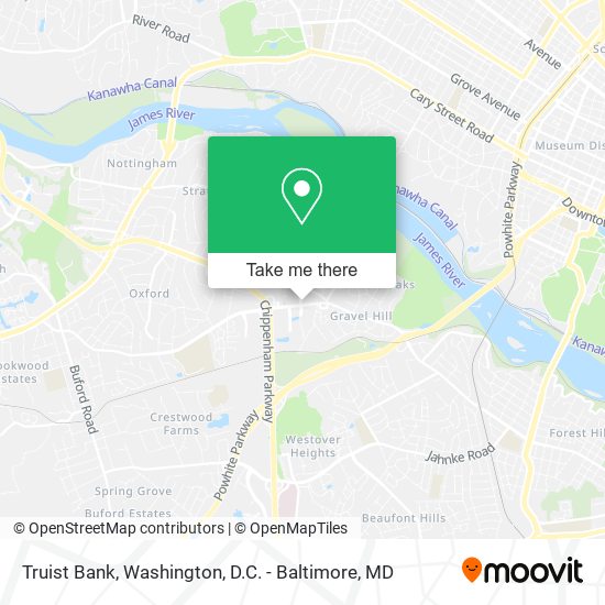 Mapa de Truist Bank