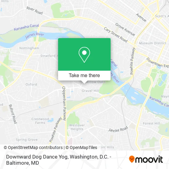 Downward Dog Dance Yog map