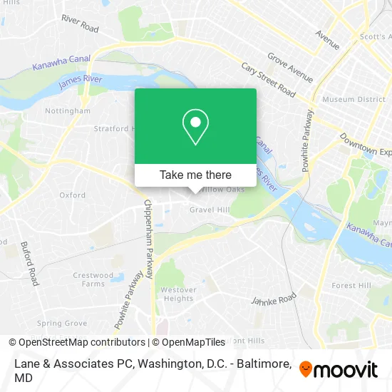 Lane & Associates PC map