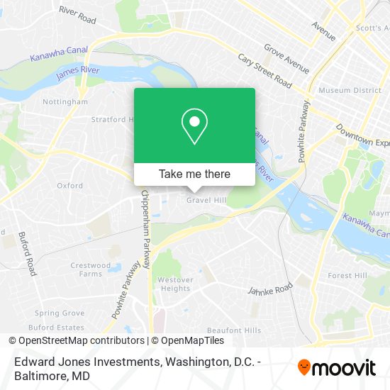 Mapa de Edward Jones Investments