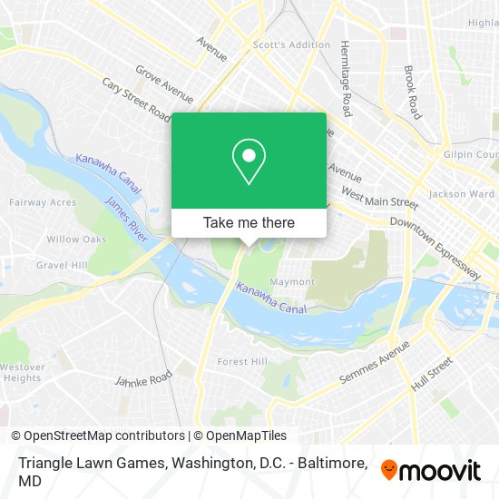 Mapa de Triangle Lawn Games
