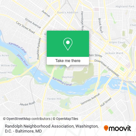 Mapa de Randolph Neighborhood Association