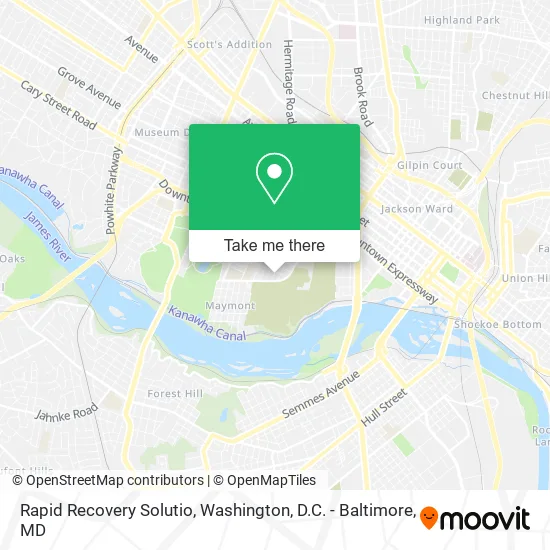 Rapid Recovery Solutio map