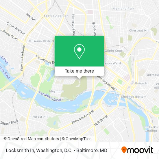 Locksmith In map