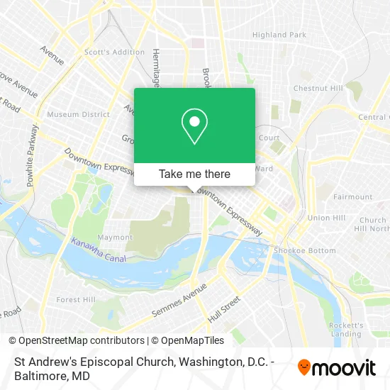 St Andrew's Episcopal Church map