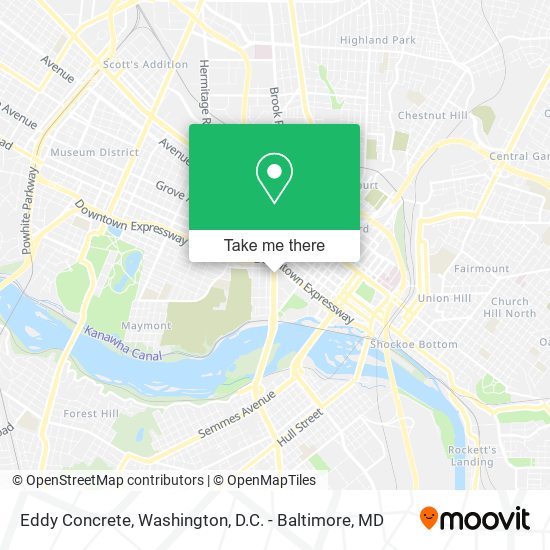 Eddy Concrete map
