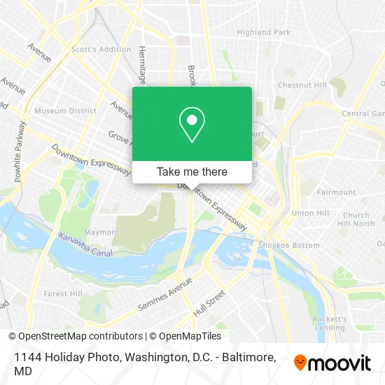1144 Holiday Photo map