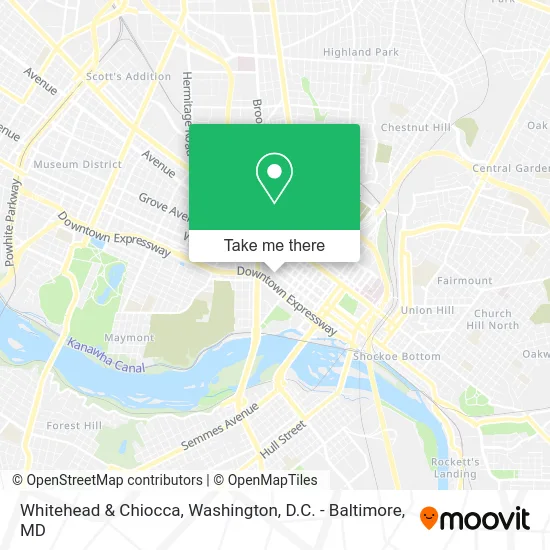 Whitehead & Chiocca map