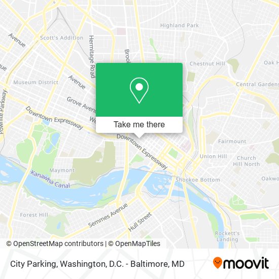 Mapa de City Parking