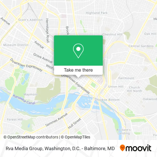 Rva Media Group map