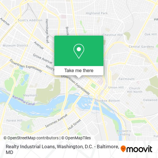 Realty Industrial Loans map