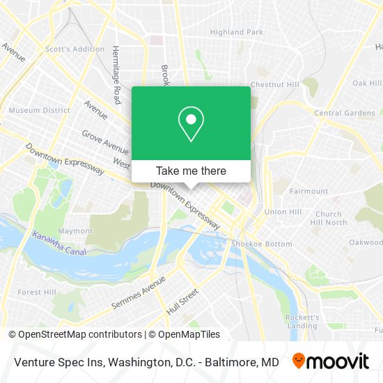 Venture Spec Ins map