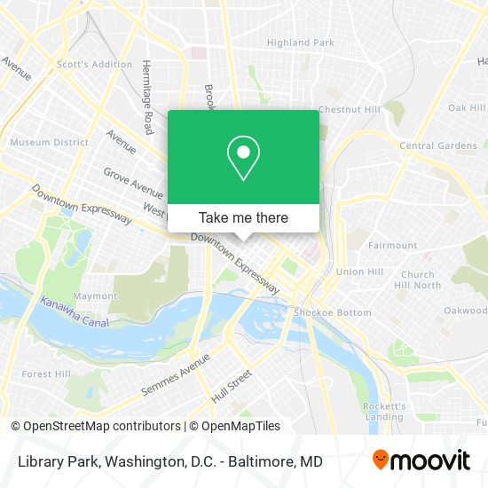 Library Park map