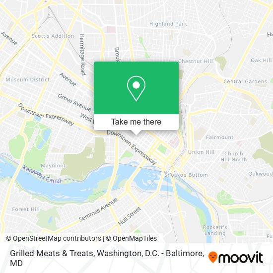 Grilled Meats & Treats map