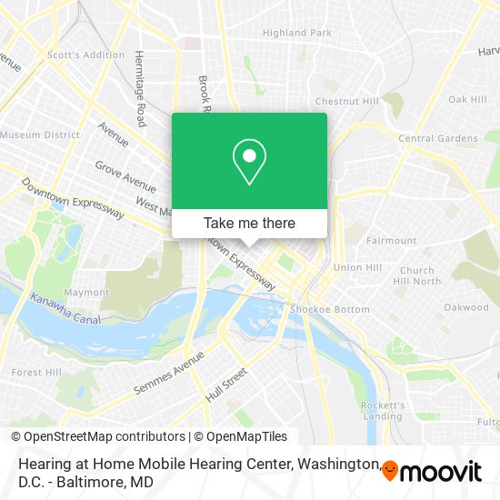 Mapa de Hearing at Home Mobile Hearing Center