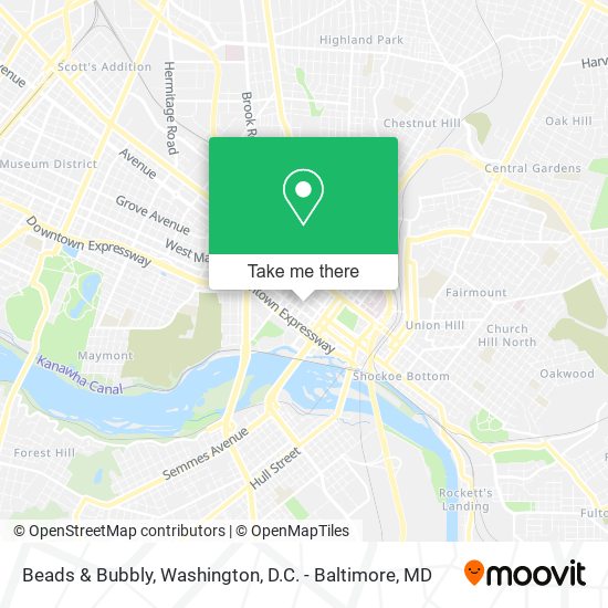 Beads & Bubbly map