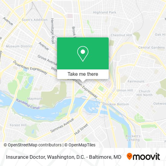 Mapa de Insurance Doctor