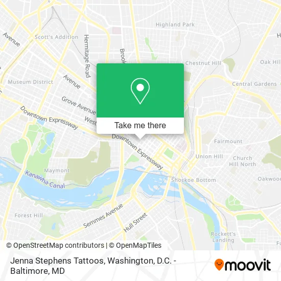 Jenna Stephens Tattoos map