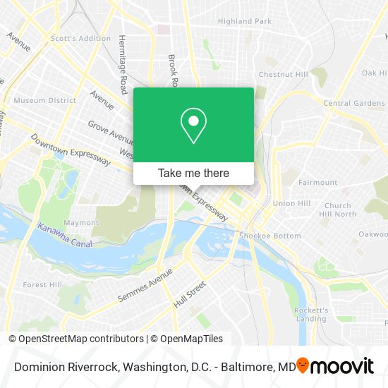 Dominion Riverrock map