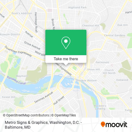 Metro Signs & Graphics map