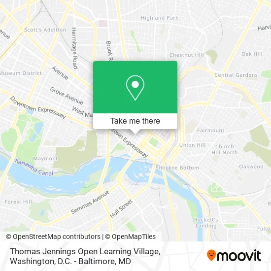 Thomas Jennings Open Learning Village map