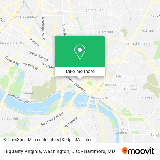 Equality Virginia map