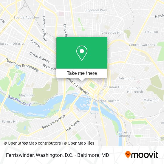 Ferriswinder map
