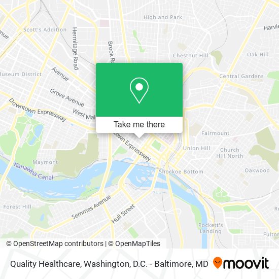 Quality Healthcare map
