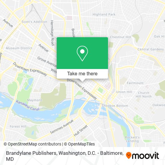 Brandylane Publishers map