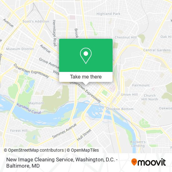 New Image Cleaning Service map