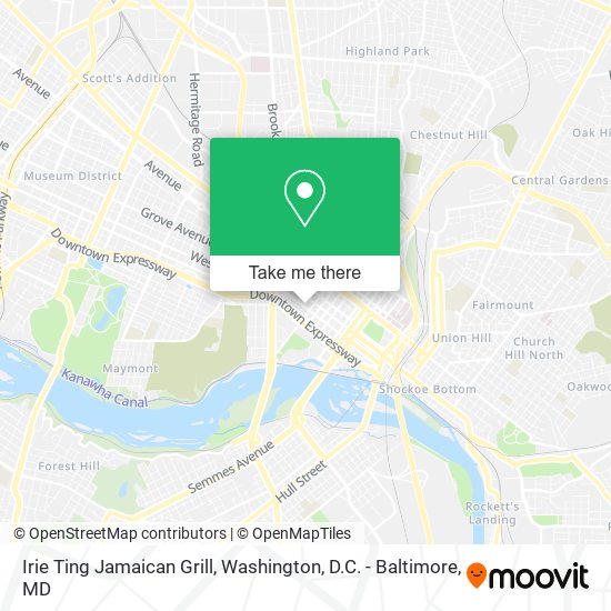 Irie Ting Jamaican Grill map