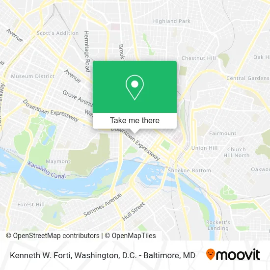 Kenneth W. Forti map