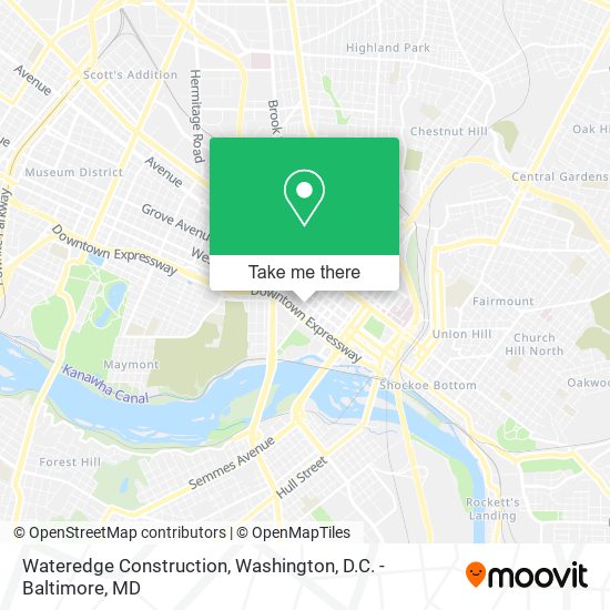Wateredge Construction map