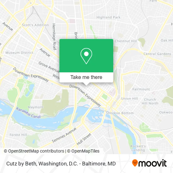 Cutz by Beth map