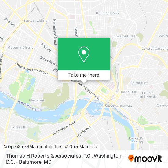 Thomas H Roberts & Associates, P.C. map