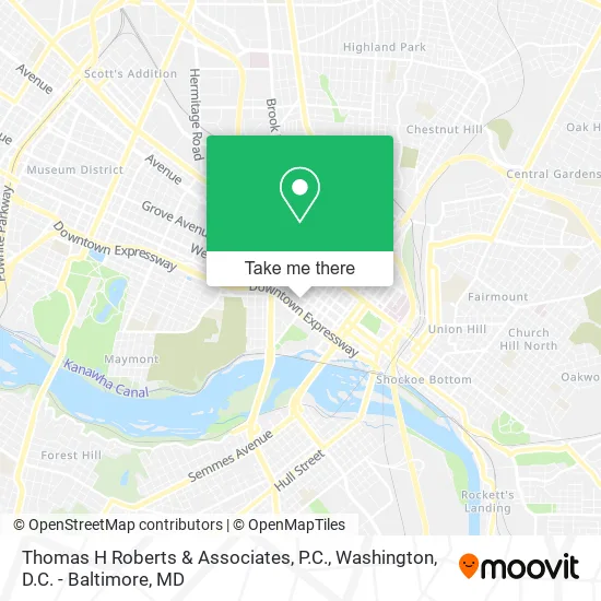 Thomas H Roberts & Associates, P.C. map