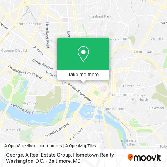 George, A Real Estate Group, Hometown Realty map