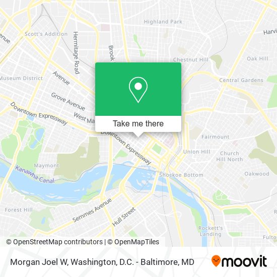 Morgan Joel W map