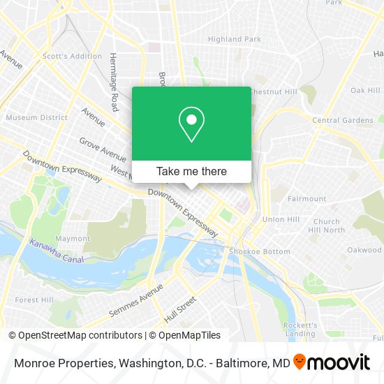 Mapa de Monroe Properties