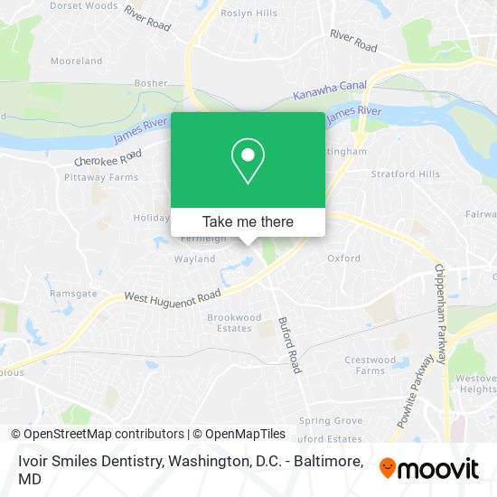 Ivoir Smiles Dentistry map