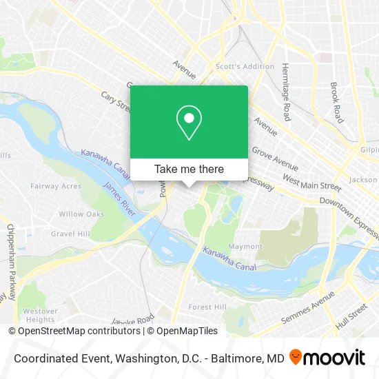 Coordinated Event map