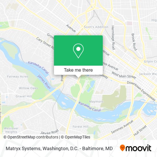 Mapa de Matryx Systems