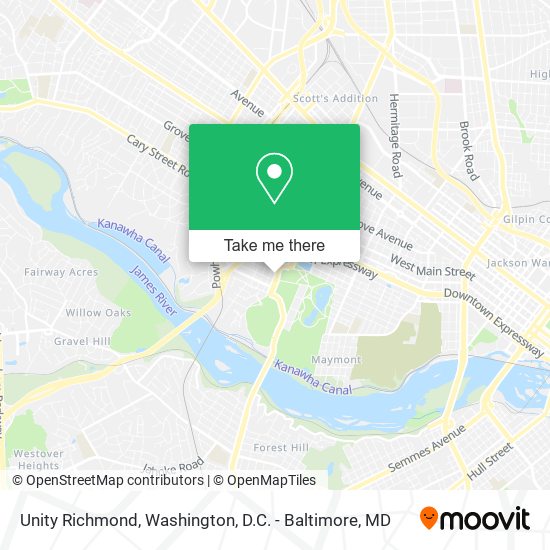 Unity Richmond map