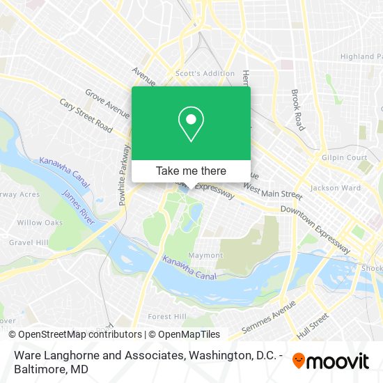 Ware Langhorne and Associates map