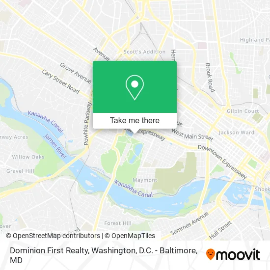 Dominion First Realty map